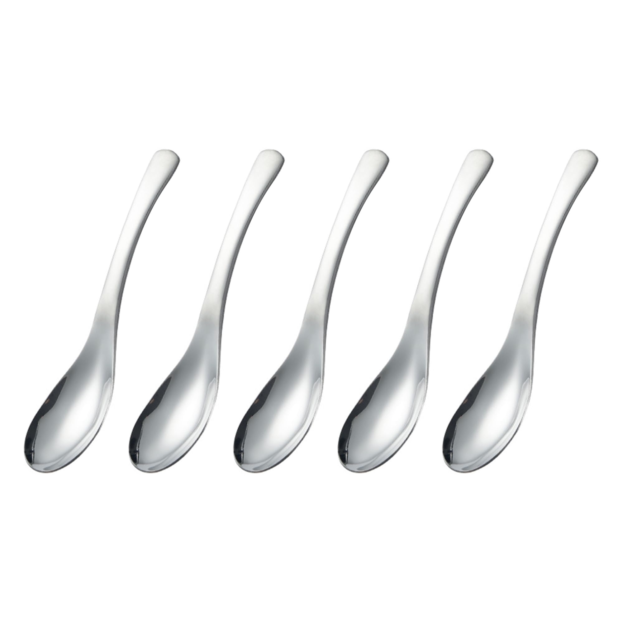 Amazon｜Desirable レンゲ スプーン 5本組 ステンレス 食洗機